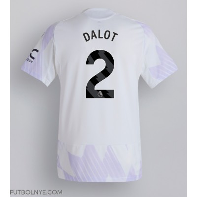Camiseta Manchester United Diogo Dalot #2 Visitante Equipación 2025-26 manga corta Camiseta Manchester United Diogo Dalot #2 Visitante Equipación 2025-26 manga corta